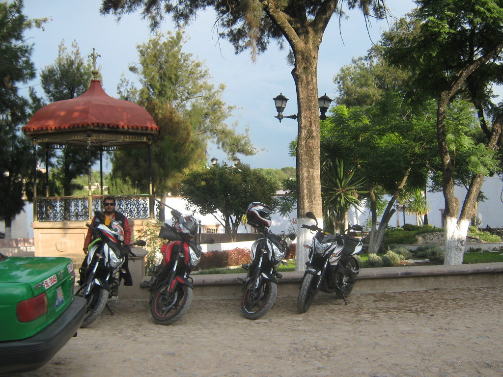 Dando el rol en Mineral de Pozos