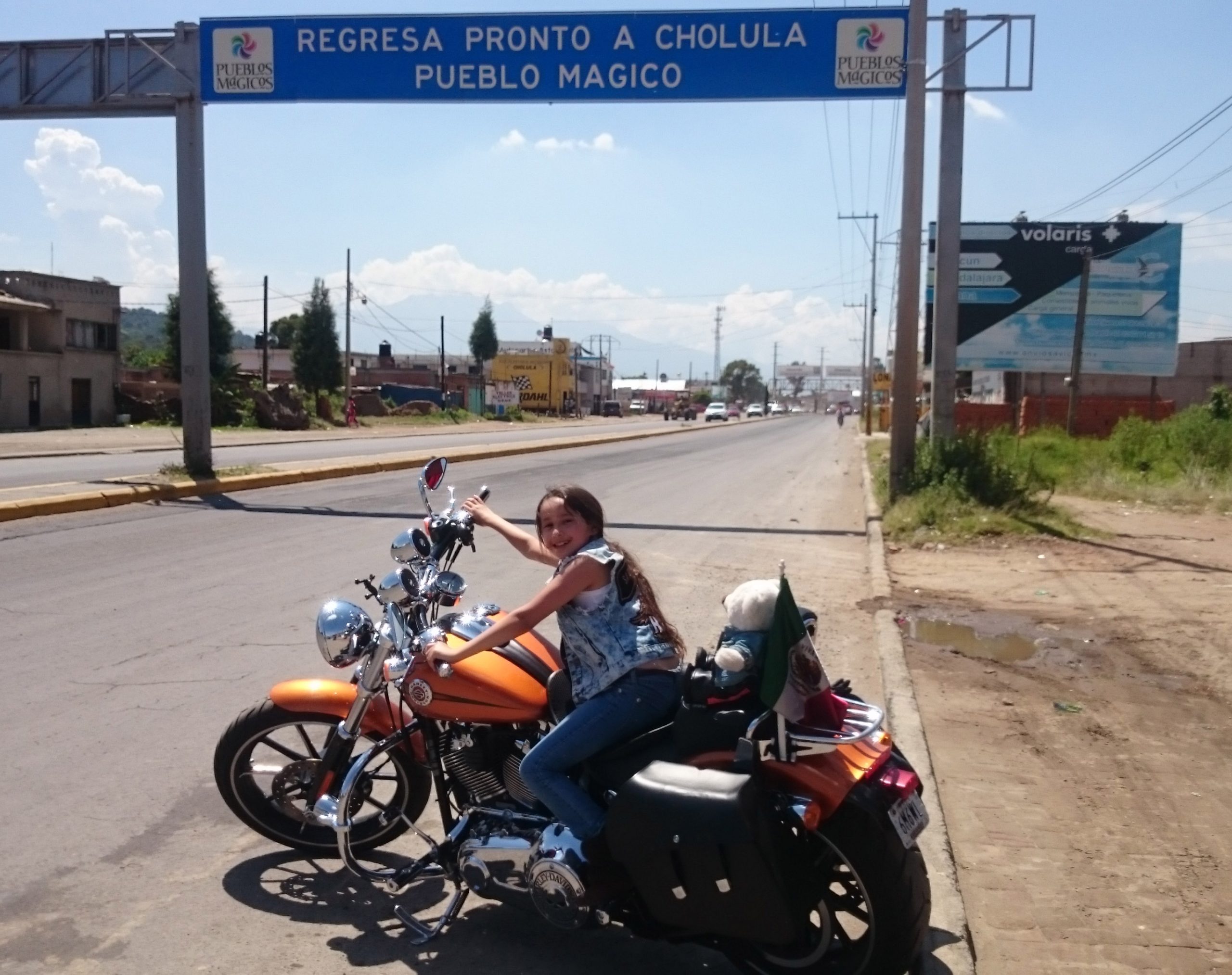 Entrada a Cholula Puebla