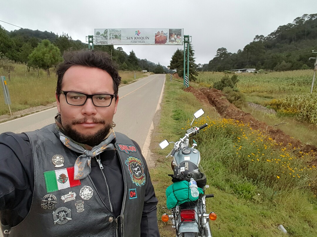 San Joaquin, ahora en moto
