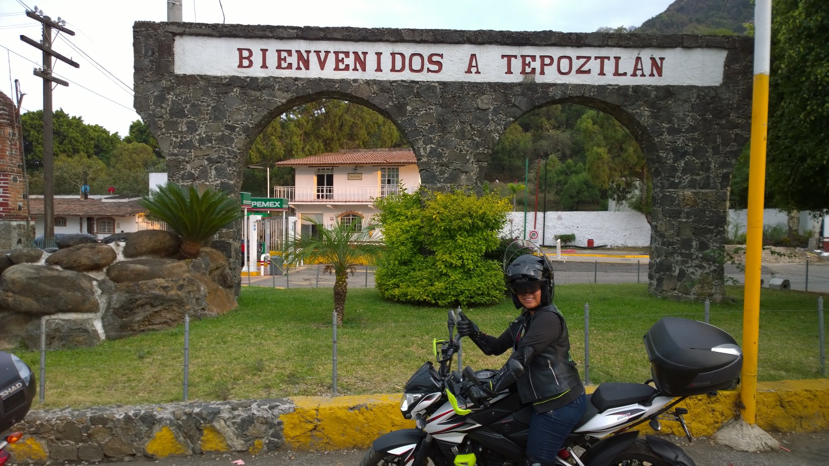 Disfrutando el encanto del pueblo…