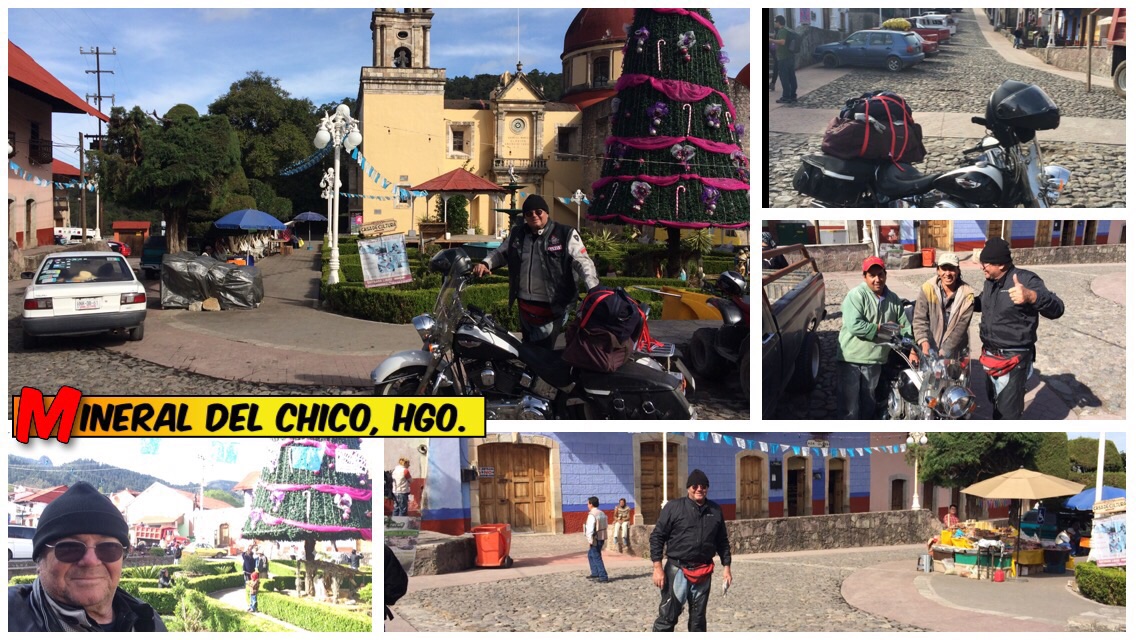 Manolo Cruz visita en 2014 Mineral del Chico, Hidalgo.