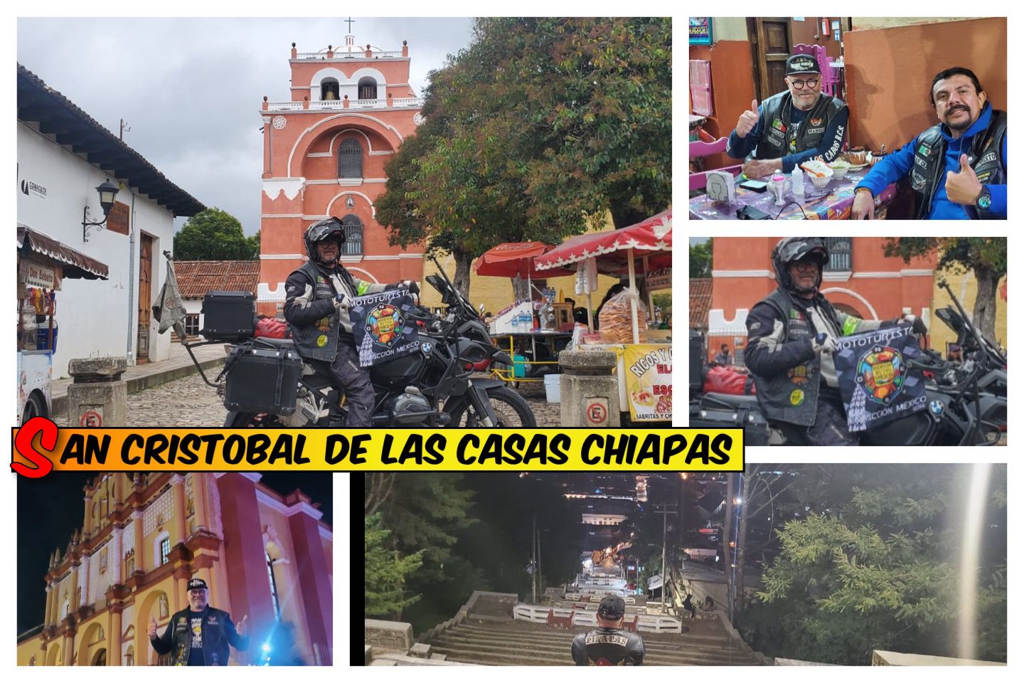 Manolo Cruz visita en 2022 San Cristobal, Chiapas.