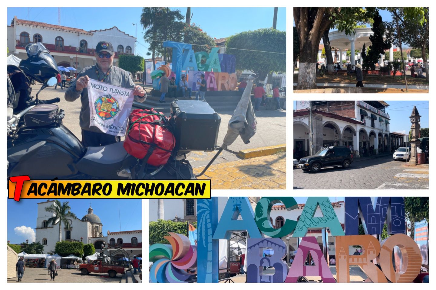 Manolo Cruz visita en 2022 Tacámbaro, Michoacán.