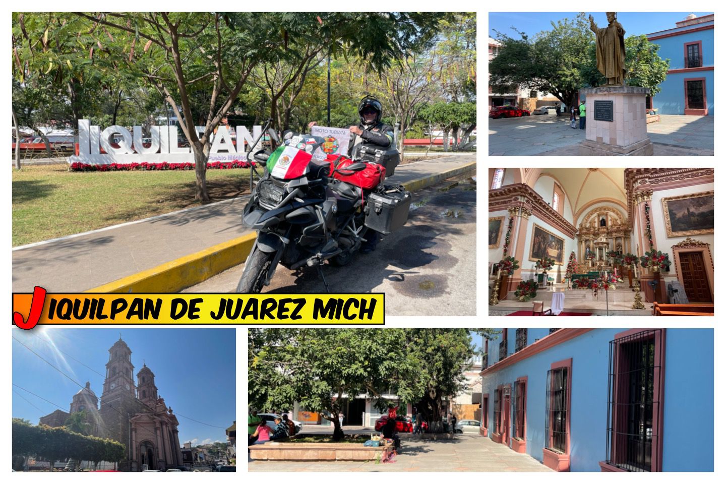 Manolo Cruz visita en 2022 Jiquilpan, Michoacán.