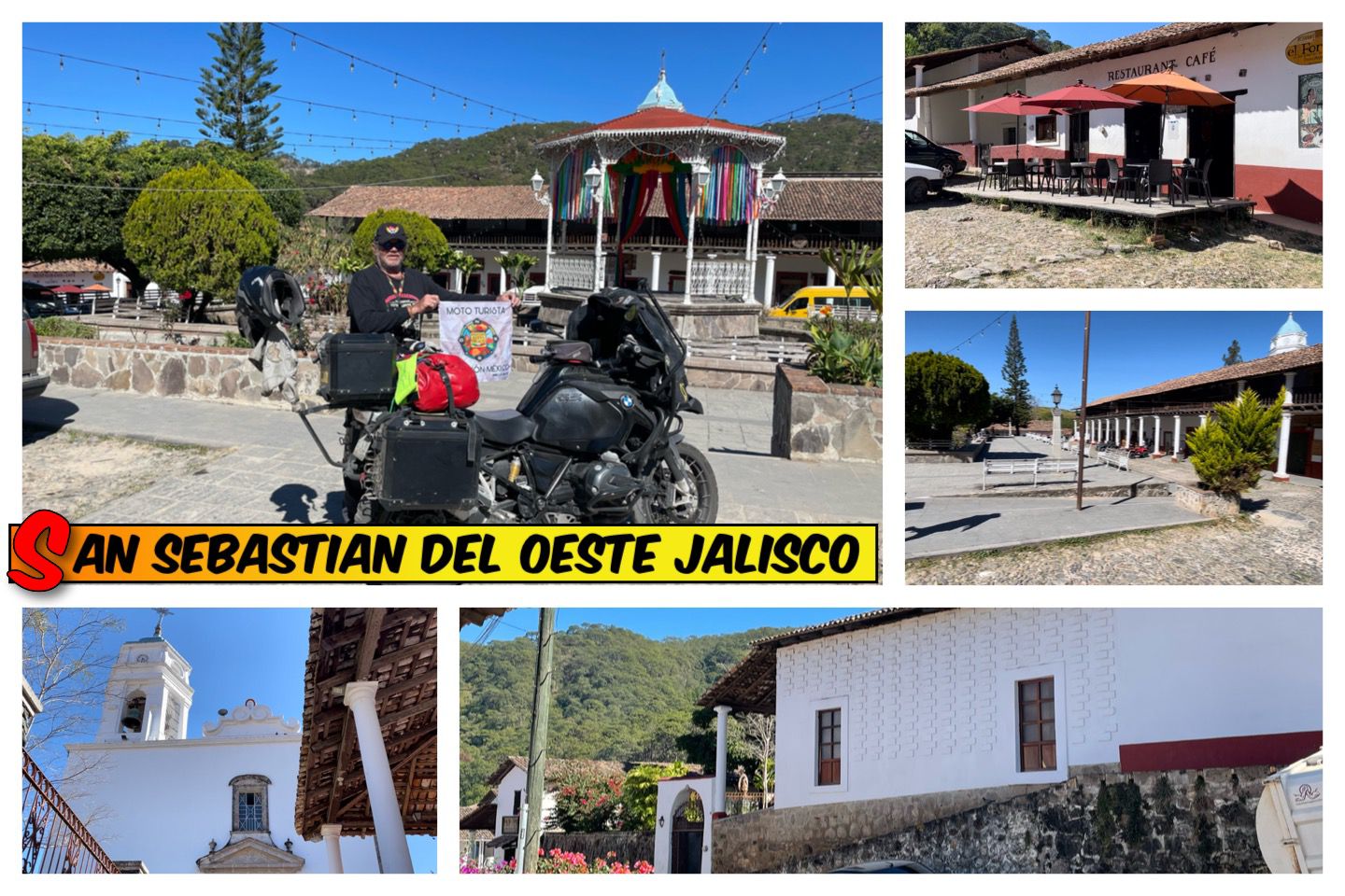 Manolo Cruz visita en 2022 San Sebastián del Oeste, Jalisco.