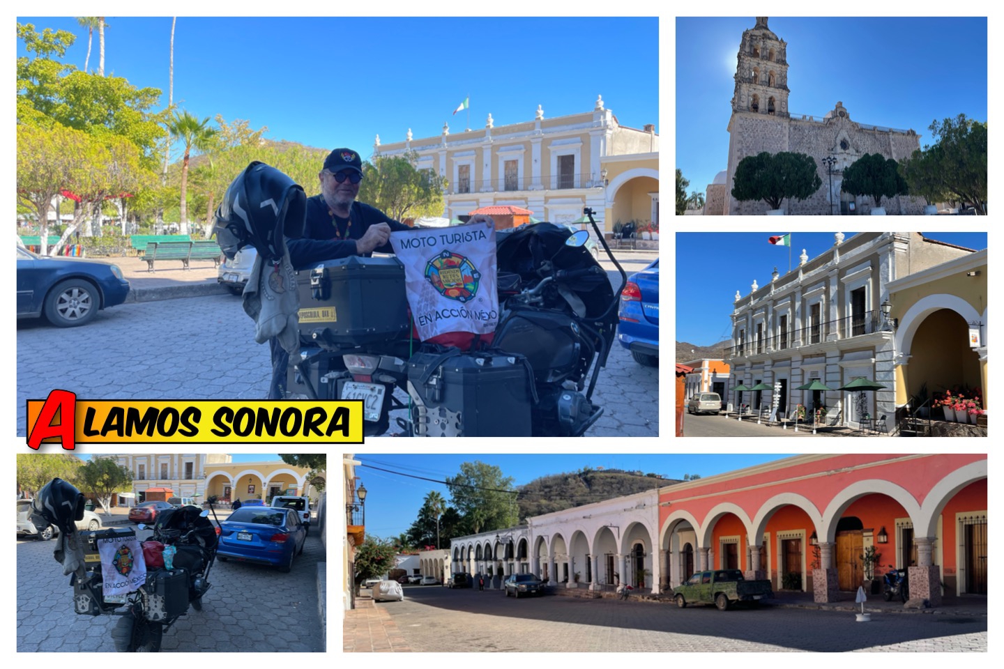 Manolo Cruz visita en 2022 Alamos, Sonora.