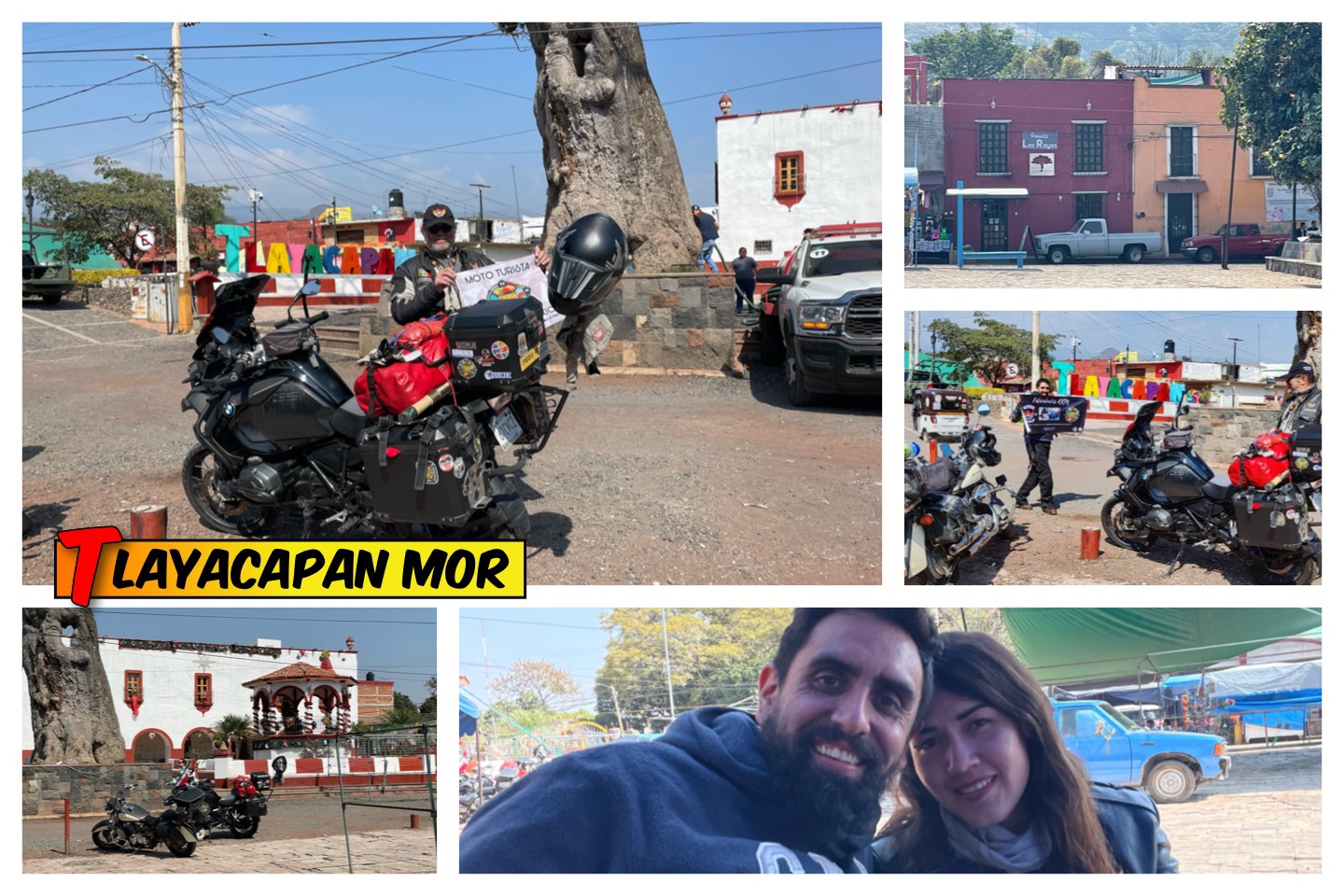 Manolo Cruz visita en 2023 Tlayacapan, Morelos.