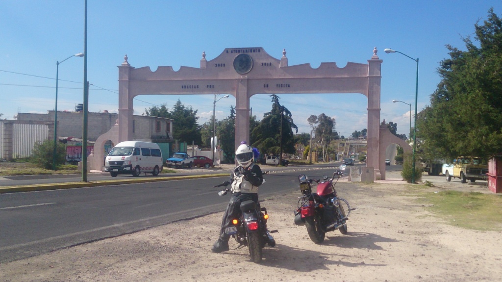 Aflojando la maquina en Aculco