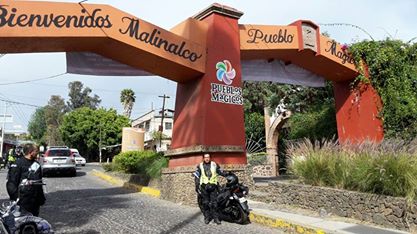 Arco de entrada a Malinalco