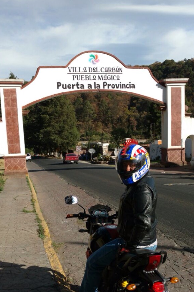 Visitando villa del carbon