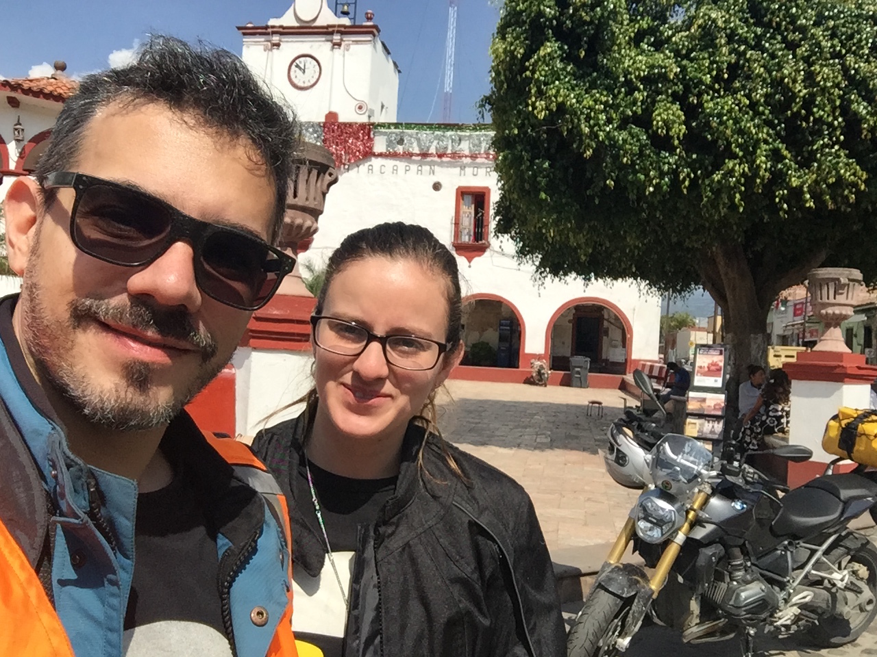 Paseando con la novia