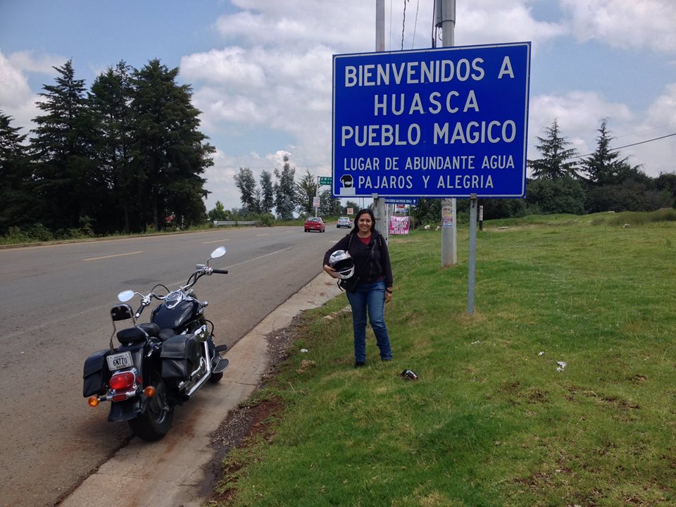 Llegando a Huasca de Ocampo