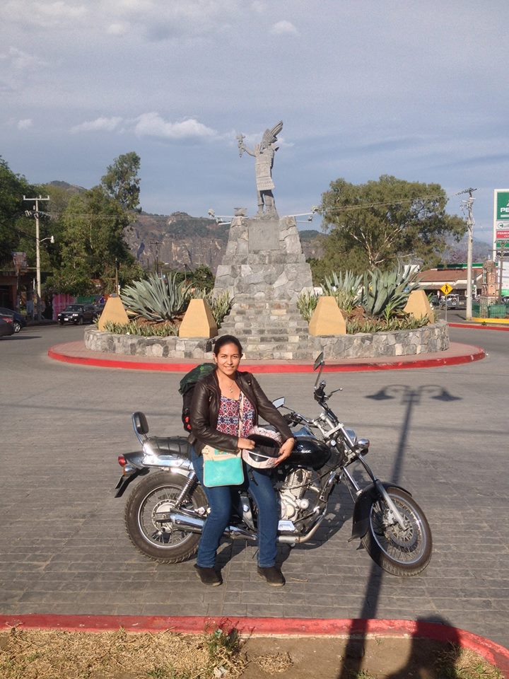 En la entrada a Tepoztlán