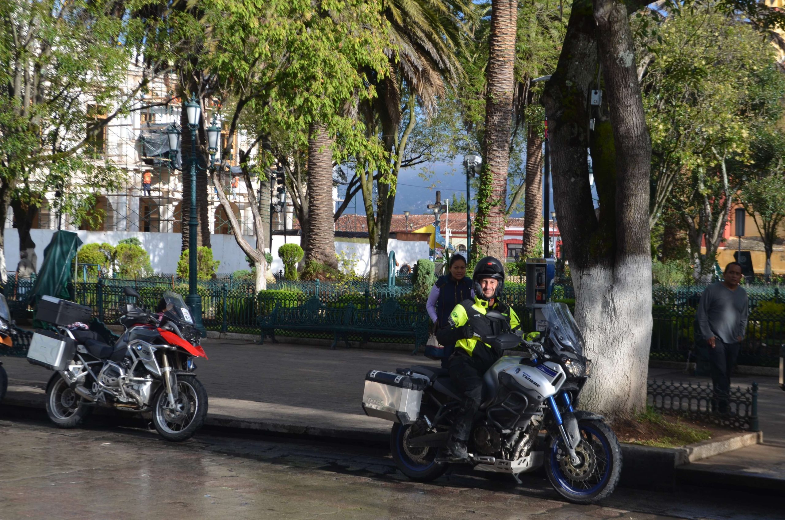 Parque principal en San Cristobal de las Casas