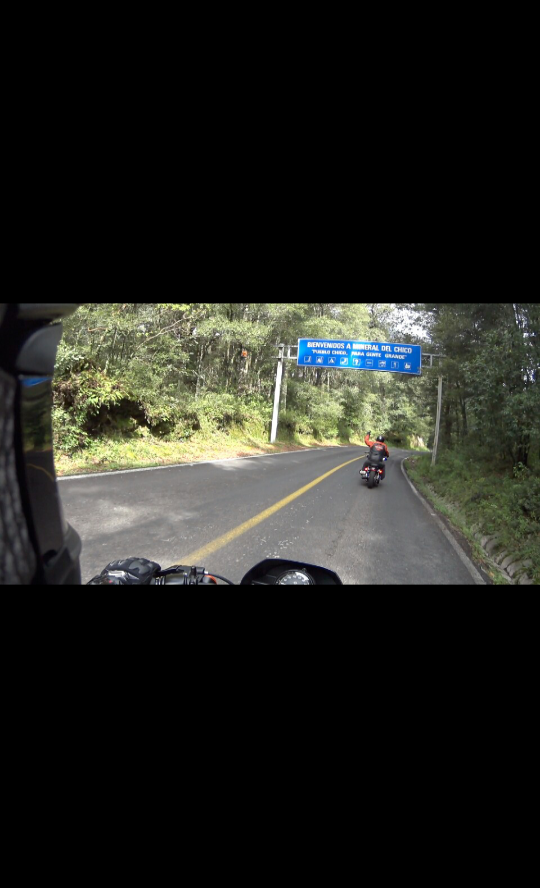 Llegando a Mineral del chico