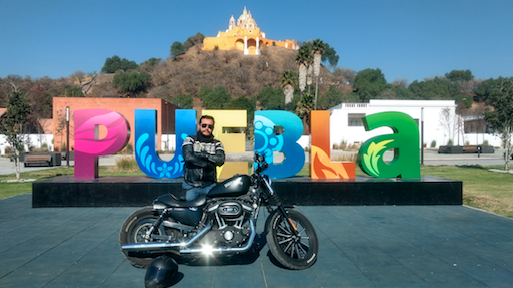 Cholula en Harley