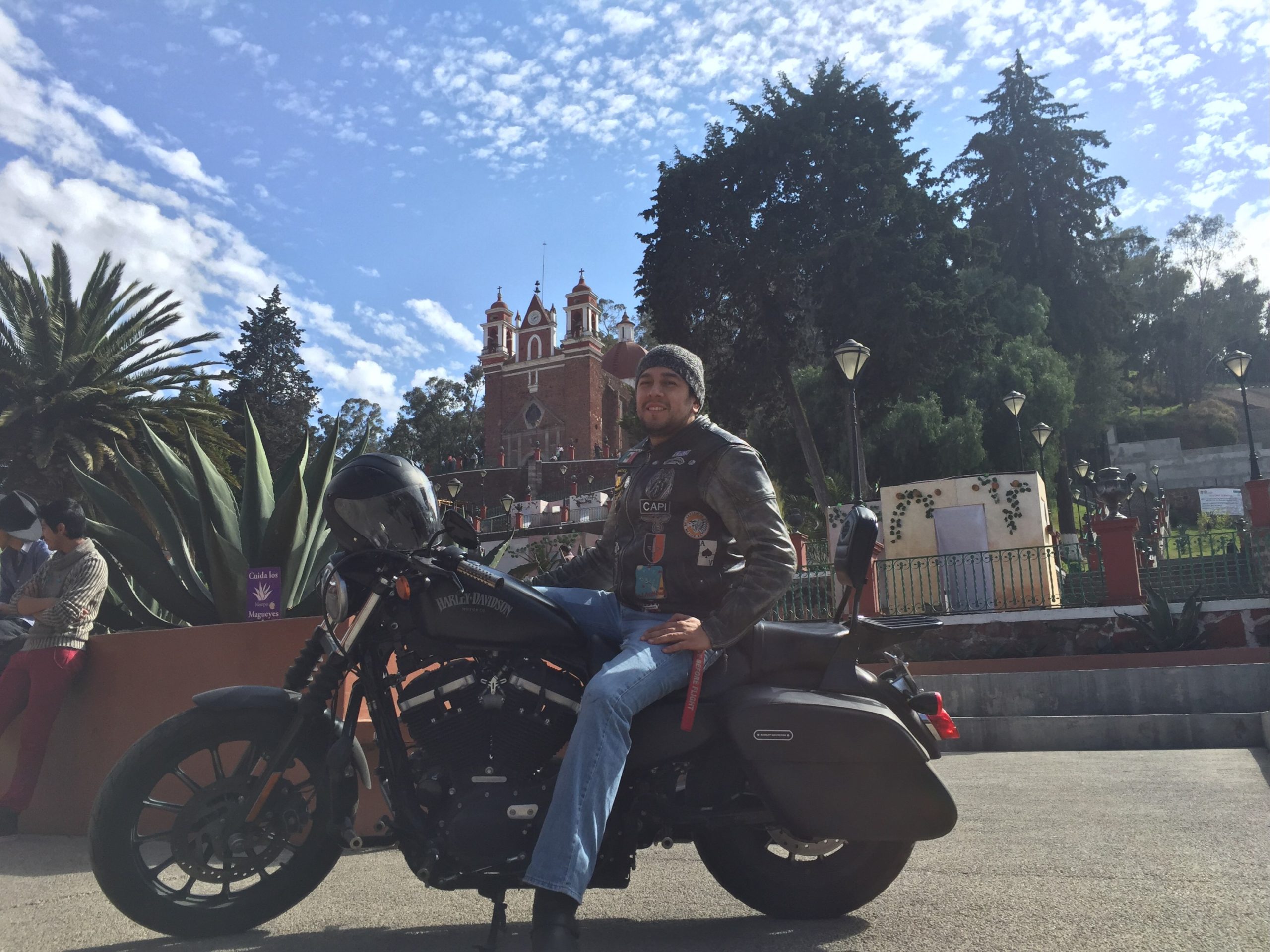 Atrio de la iglesia de Metepec