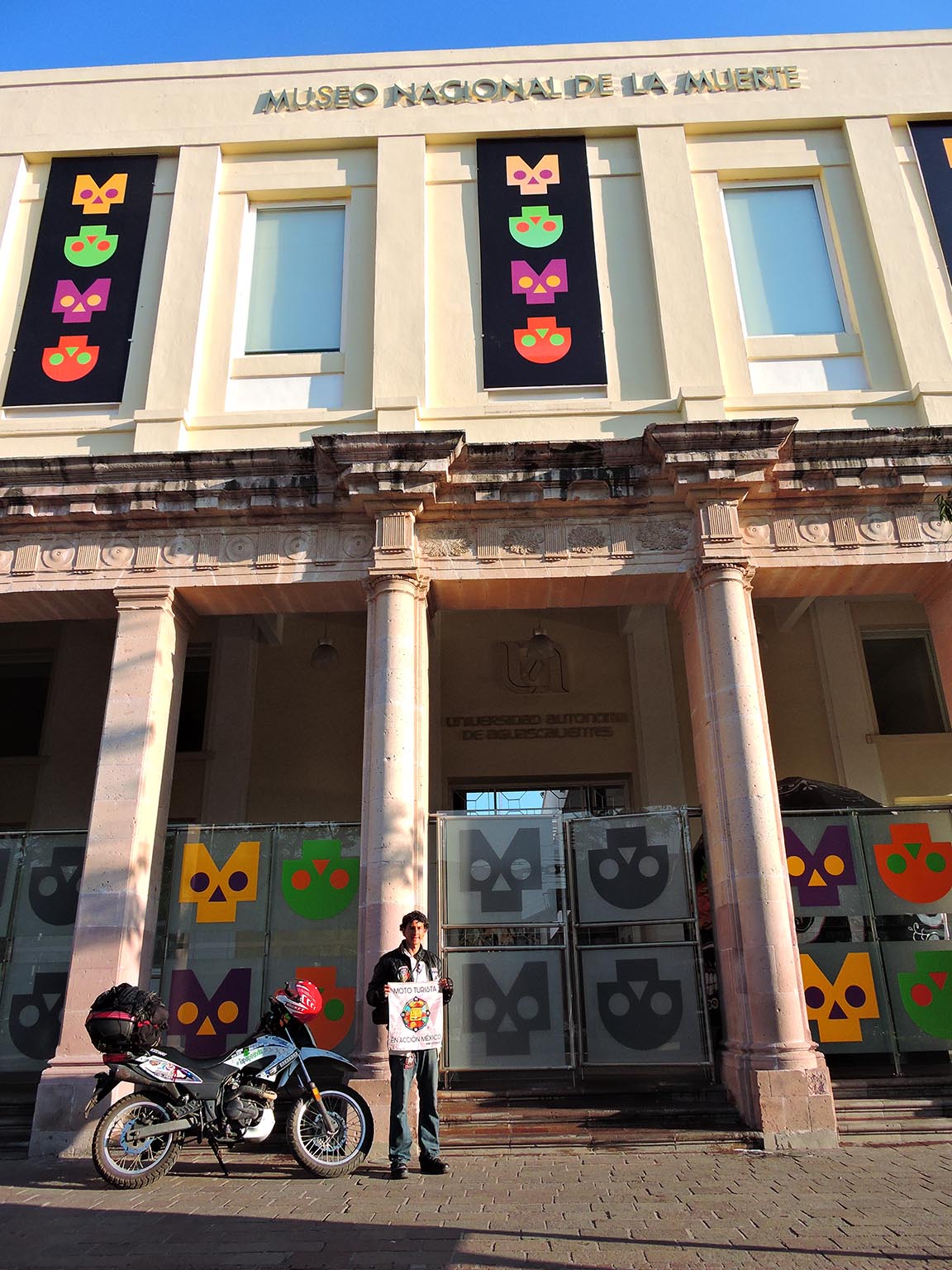 En el Museo de la Muerte, Aguascalientes.