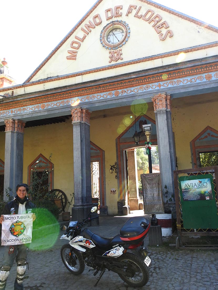 En Molino de las Flores, Edomex.