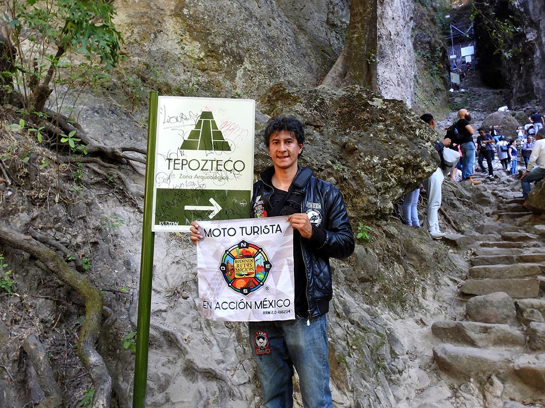 En el cerro del Tepozteco
