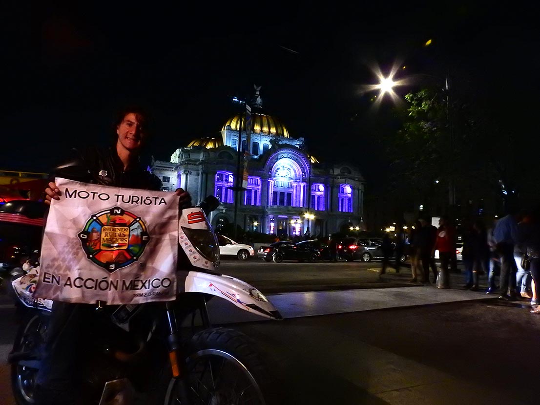 En el Palacio de Bellas Artes