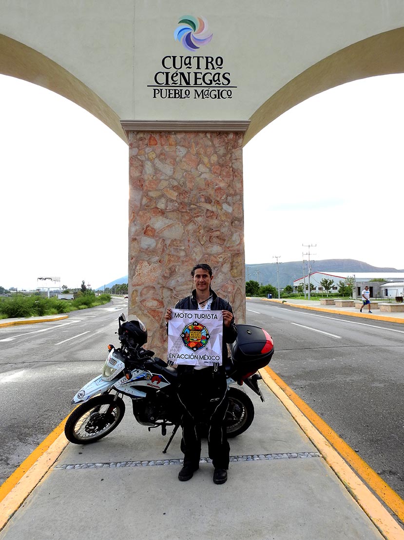 En Cuatro Ciénegas, Coahuila.