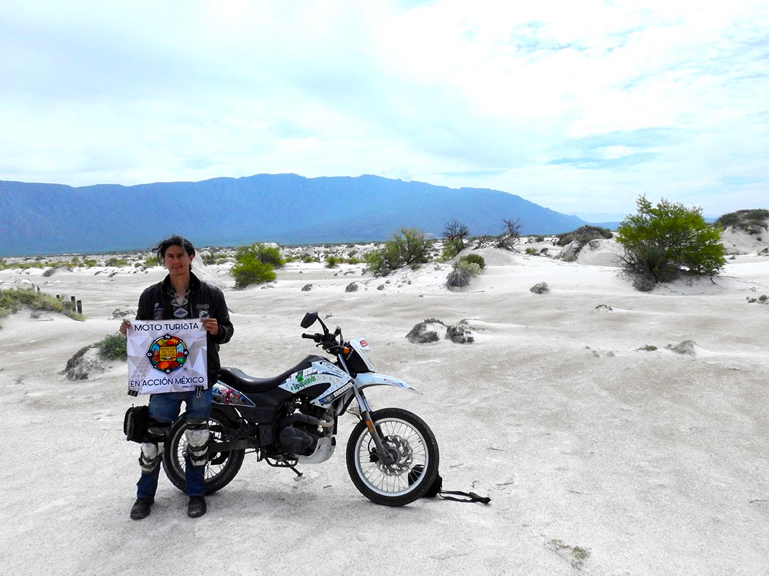 En las Dunas de Yeso, Coahuila