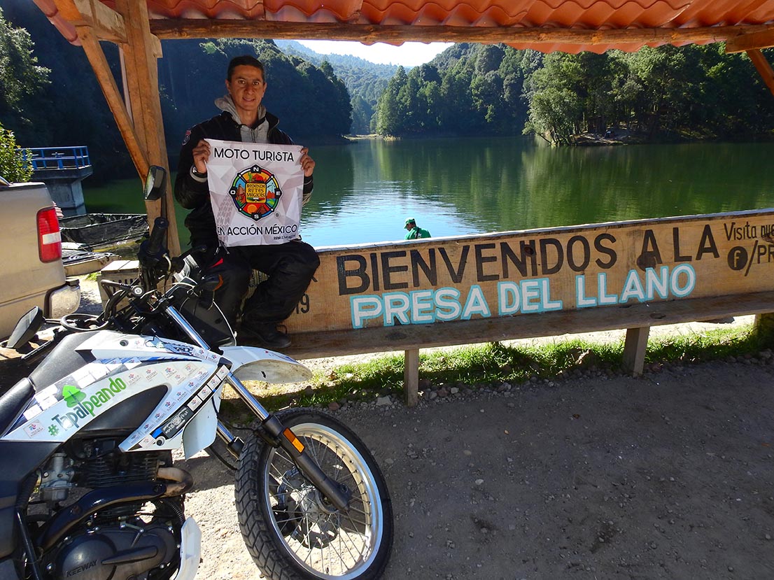 En la Presa del Llano, Edomex.