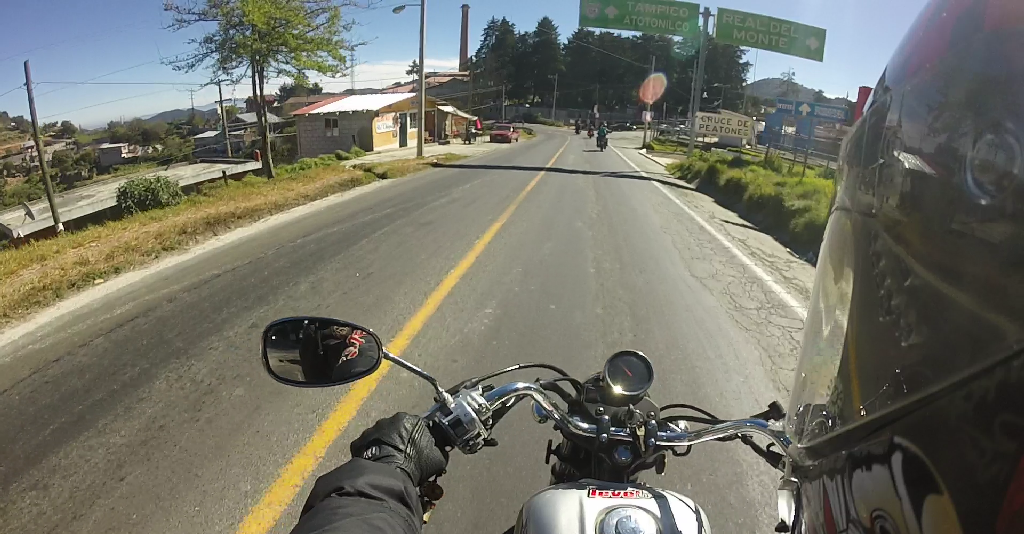 Rodando a Real Del Monte