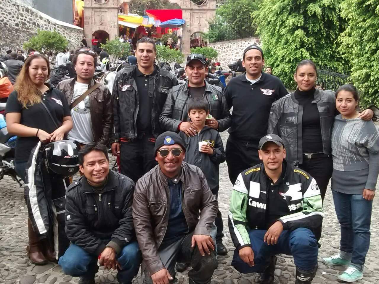 Rodando a malinalco con el club