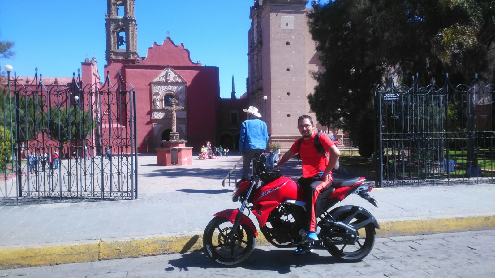 Huichapan, mi moto y mi esposita