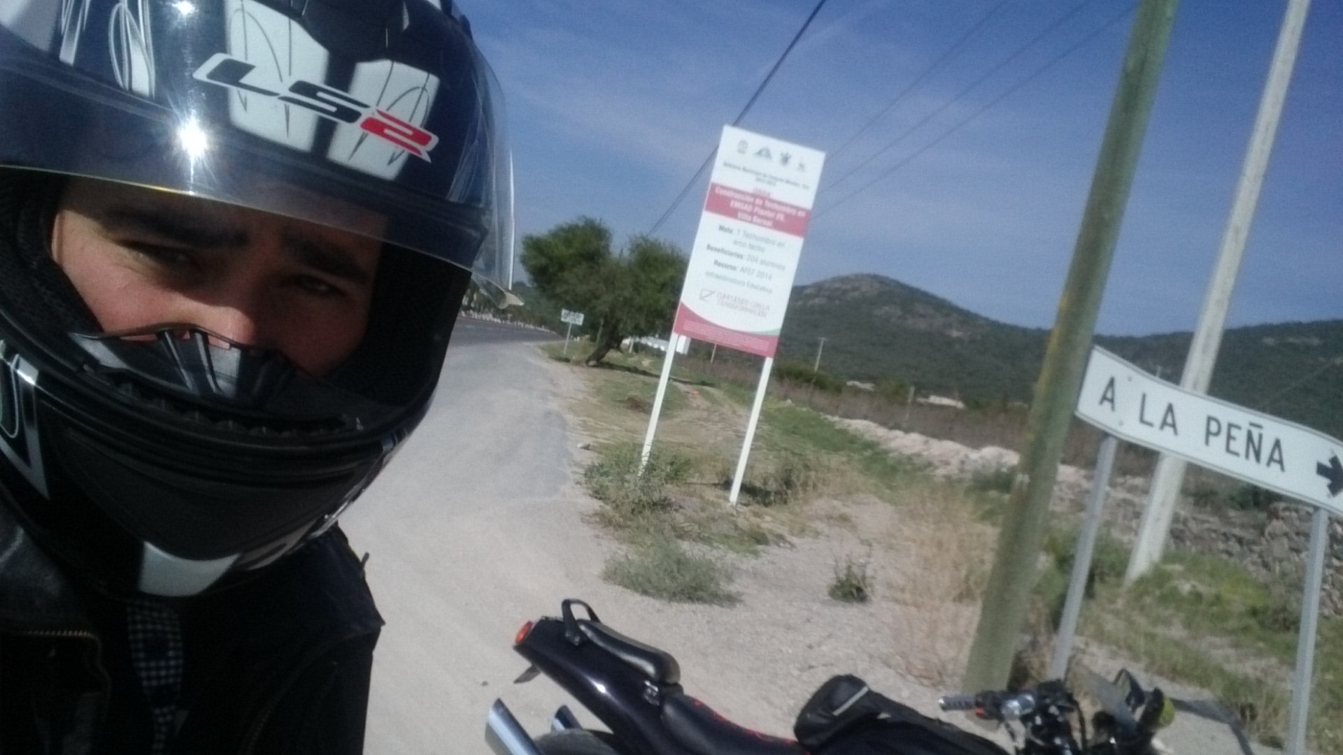 camino a la peña de bernal