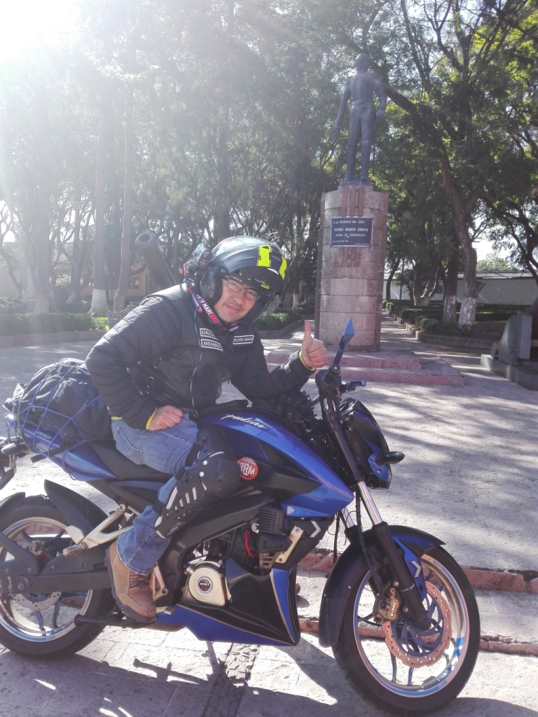 Visitando al Gral. Anaya en Huichapan