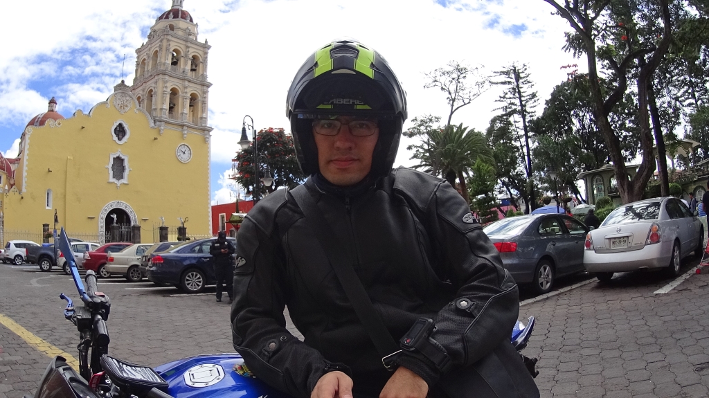 Disfrutando el Zócalo de Atlixco