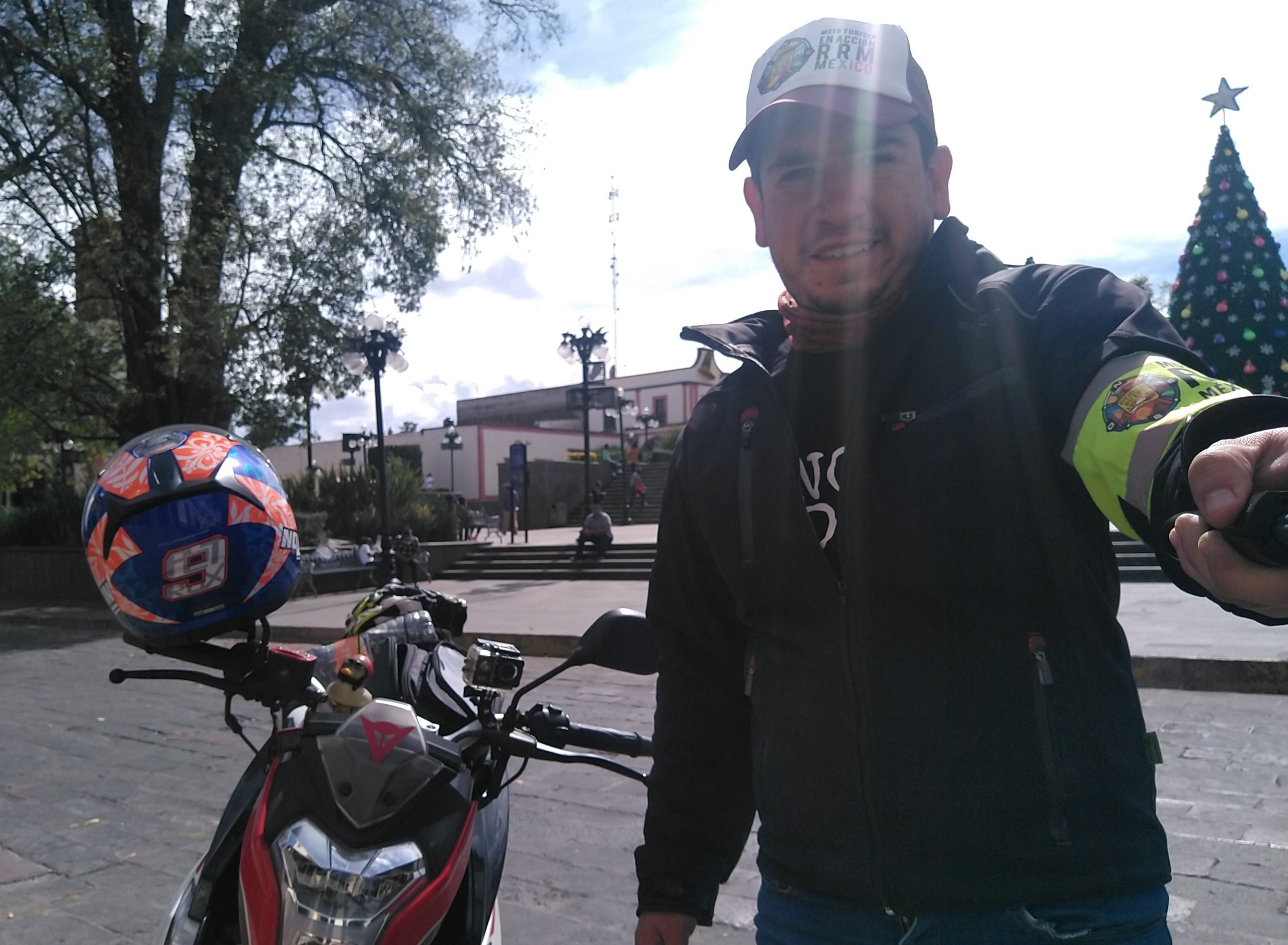 Almorzando churritos