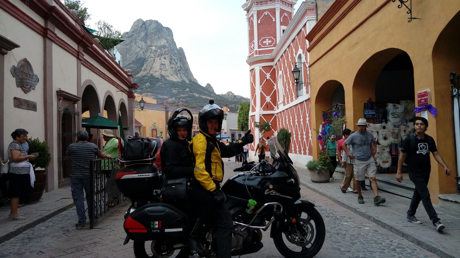 La gran Peña de Bernal.