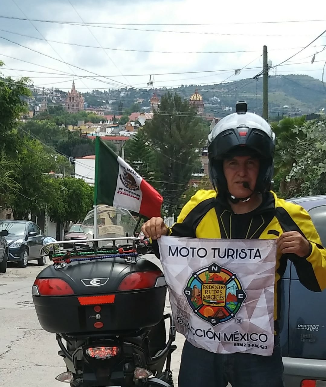 Llegando a San Miguel de Allende, Gto.