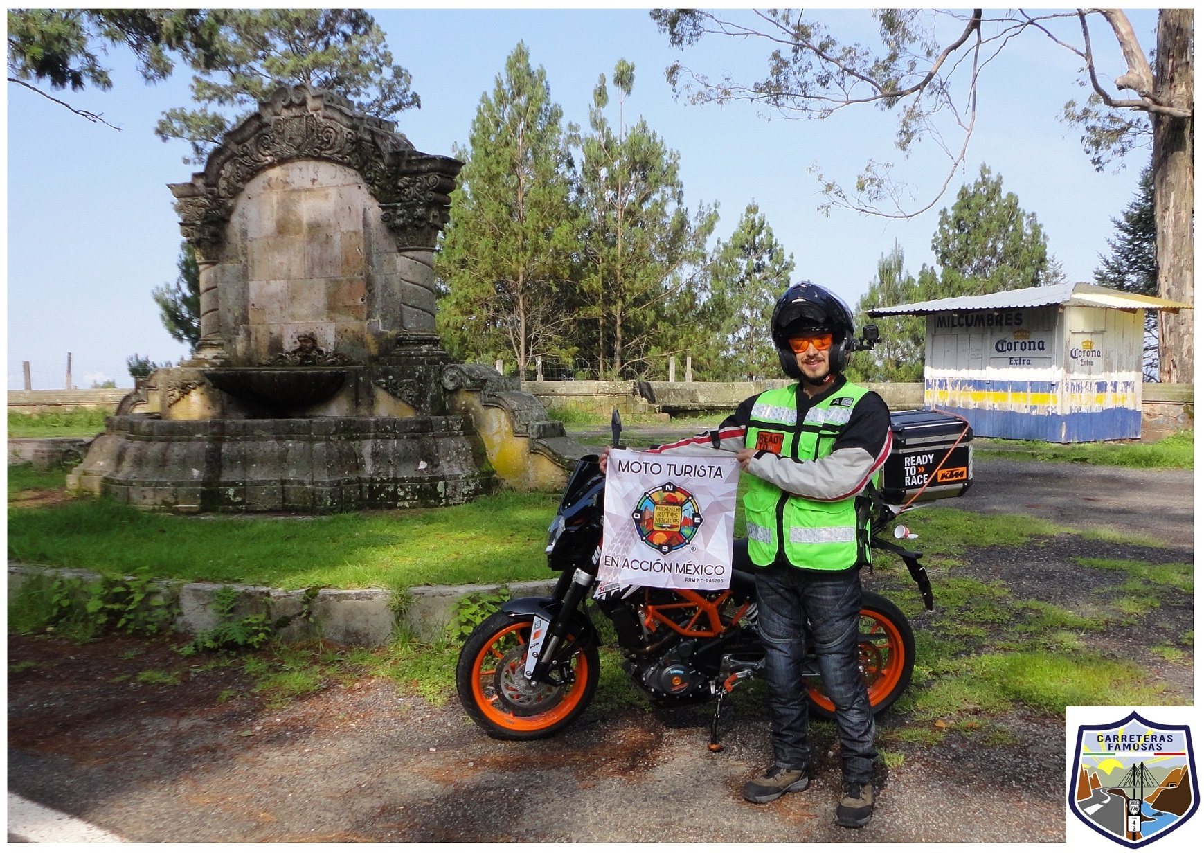 Mirador en Carretera Mil Cumbres – Michoacan – Si hubiera sabido ni me pongo impermeable