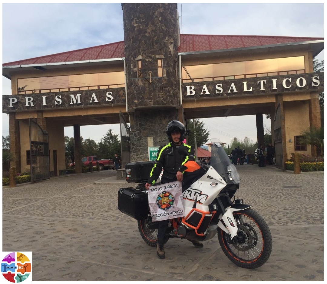 Prismas Basalticos – Hidalgo – Finesito de semana largo en moto