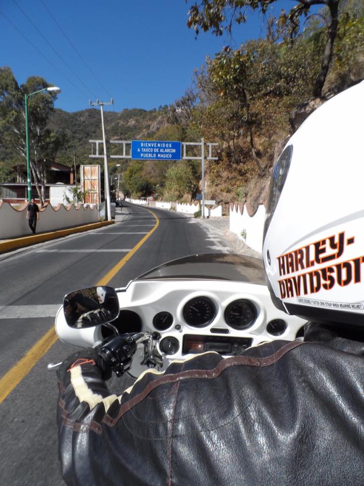 Riding to Taxco