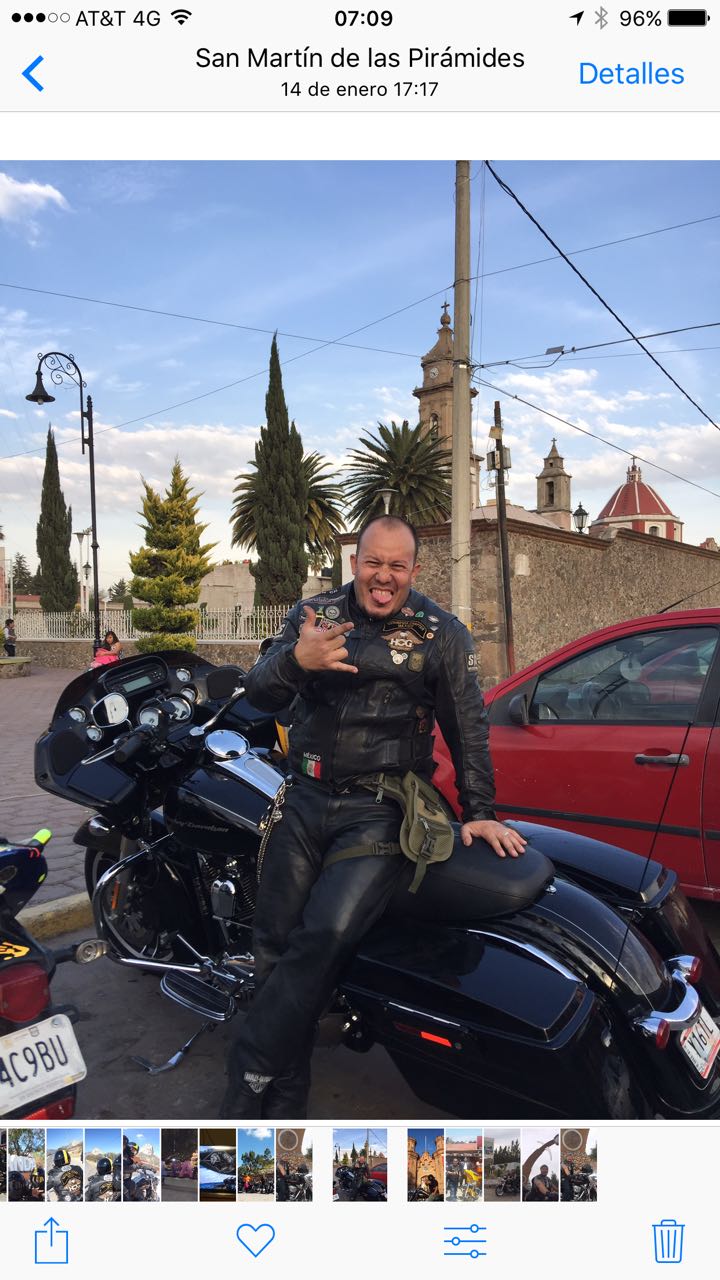 Recogiendo a mi Morena