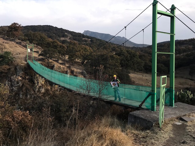 Puente colgante