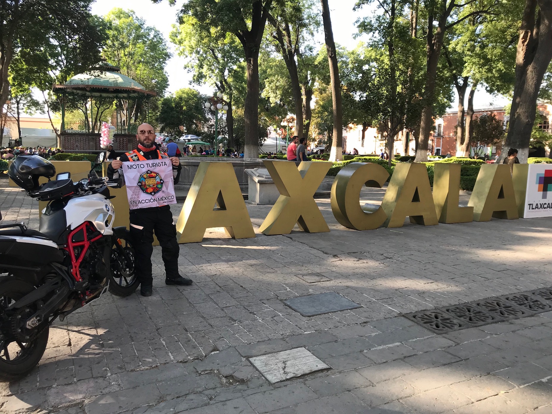 Paseo dominical a Tlaxcala.