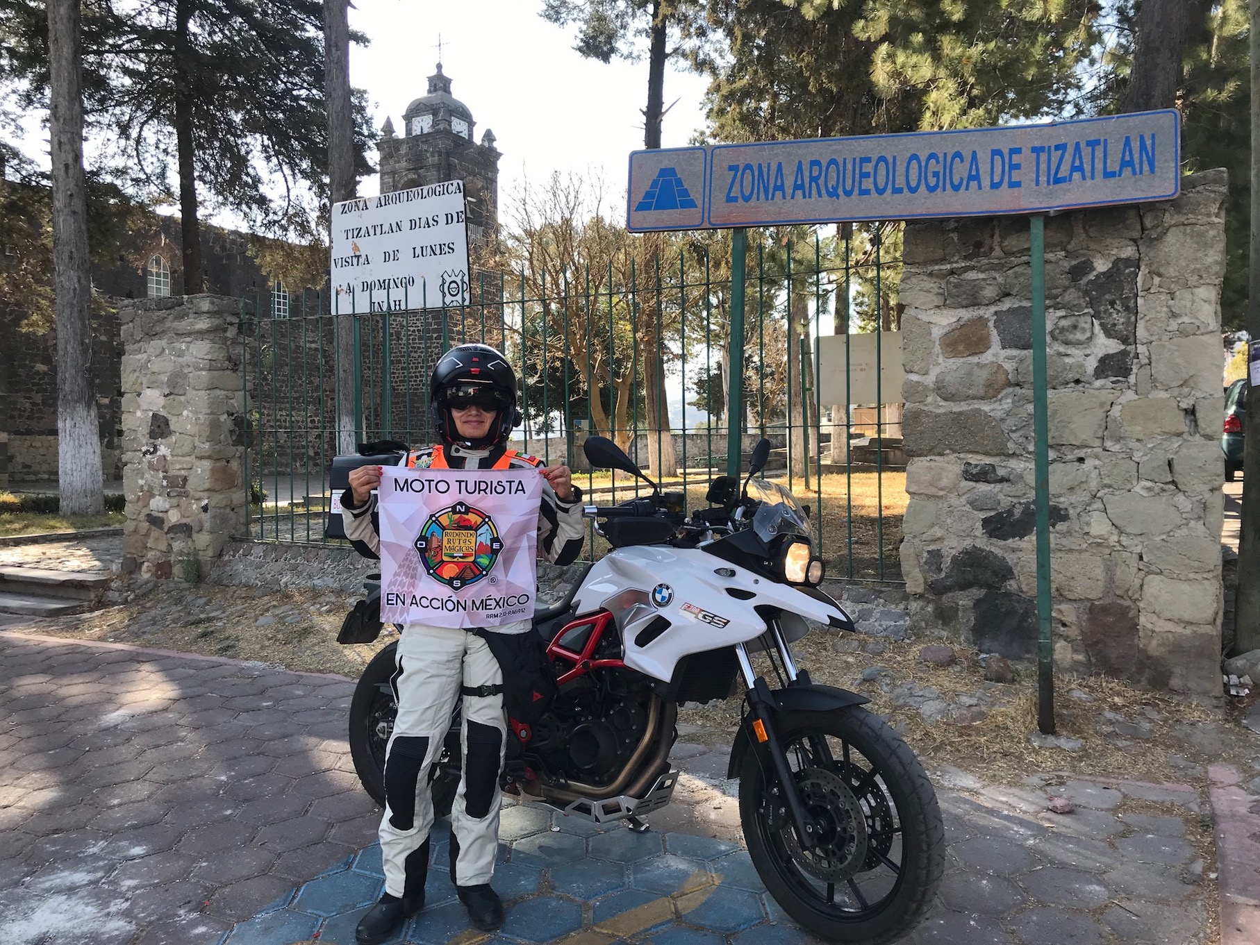 Paseo dominical a Tlaxcala.