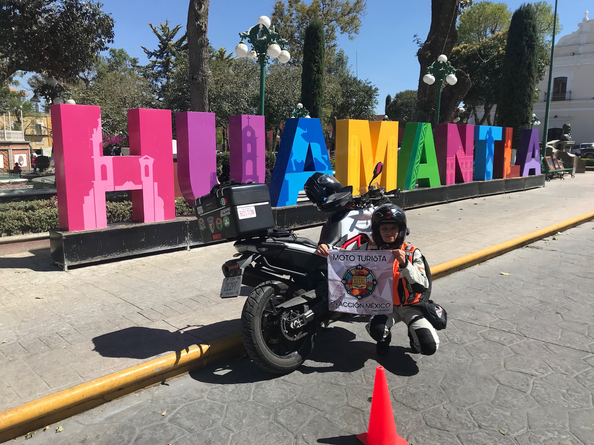 Paseo dominical a Tlaxcala.