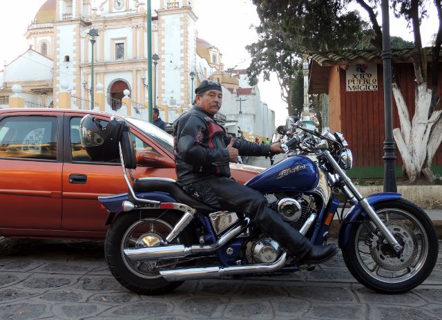 Parque central Xico, Ver.