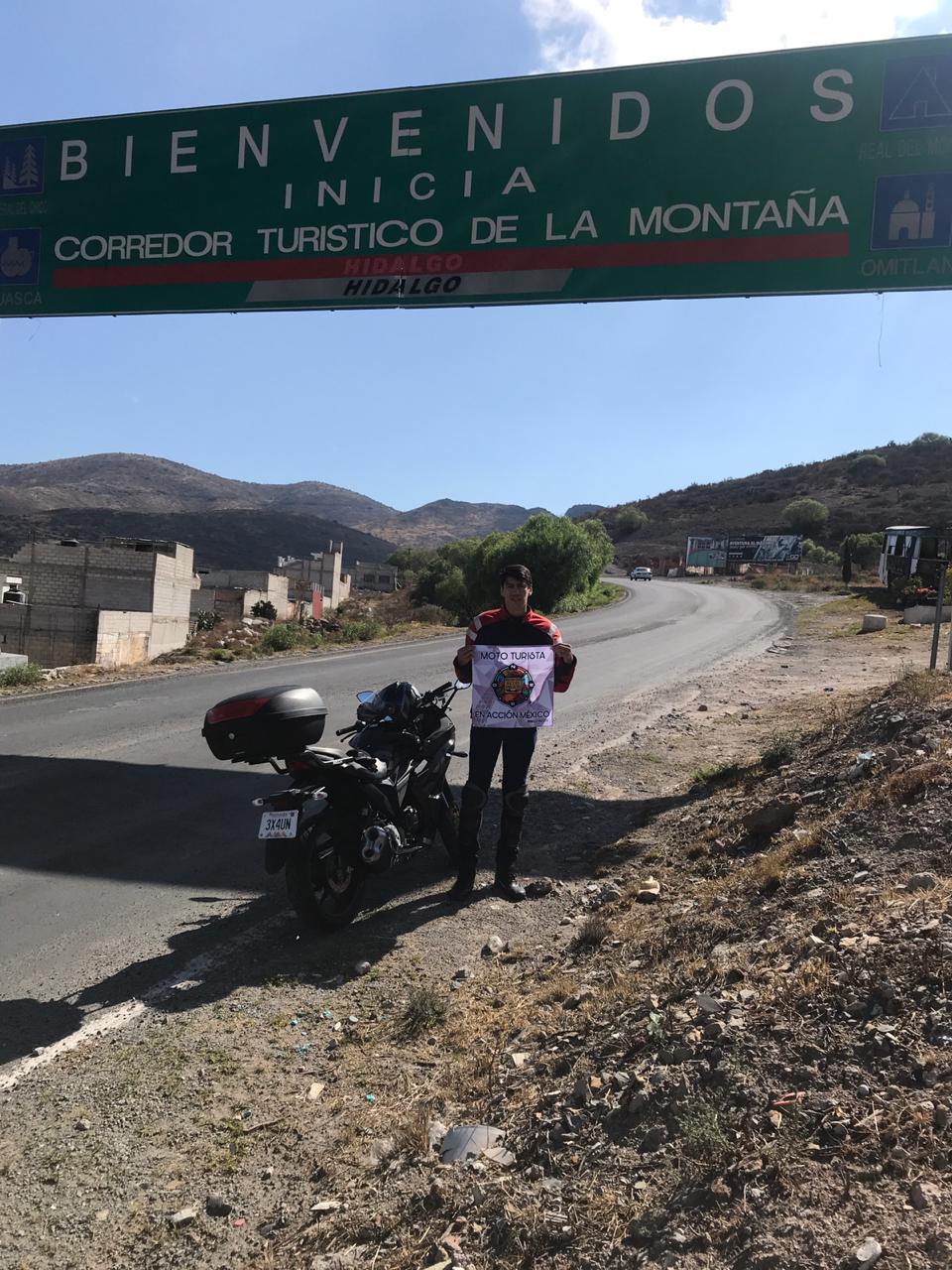 el corredor de la montaña