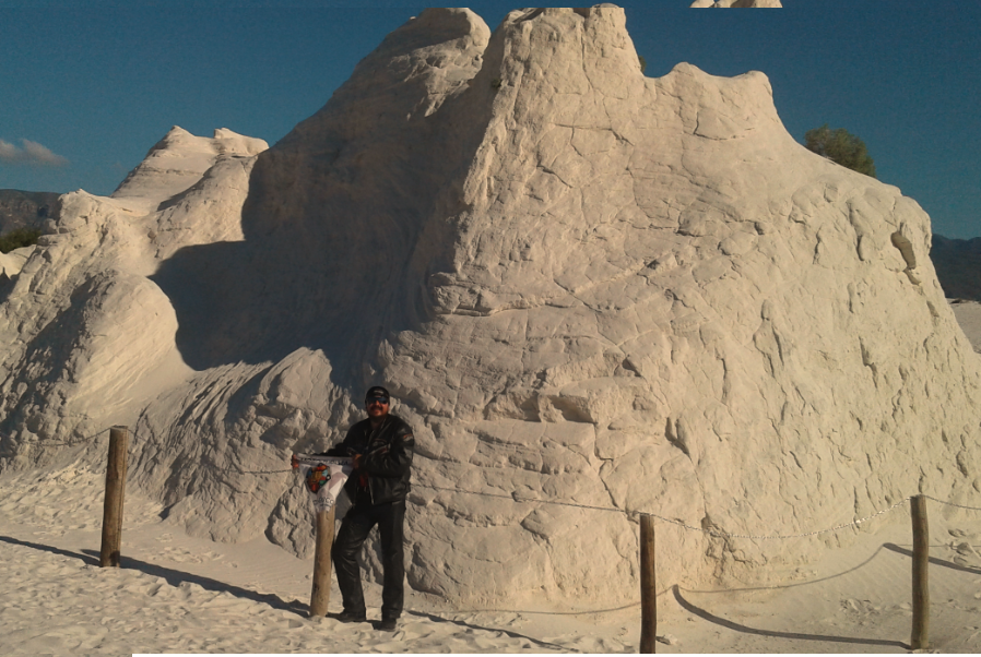 Visitando las Dunas de Yeso