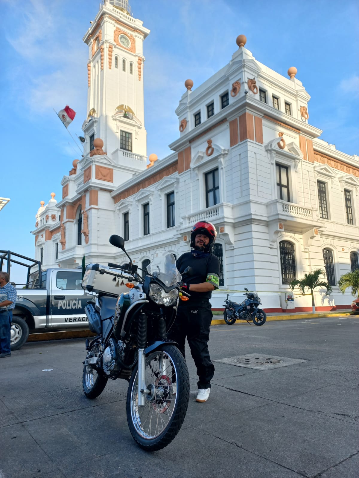 Rodando en el puerto bello de Veracruz