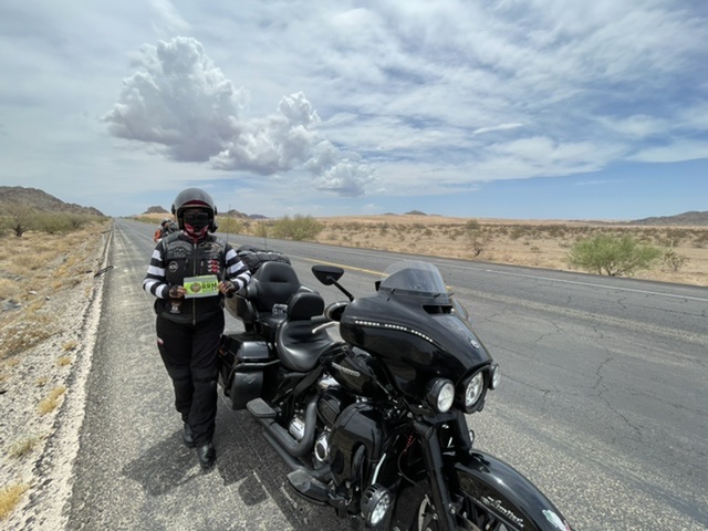 Alesita Biker Desierto de altar